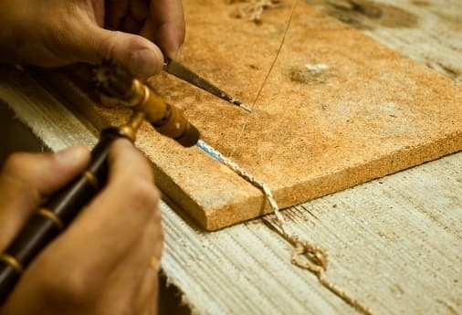 Пайка литой цепи