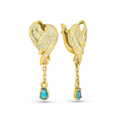 Серьги ЛН-С-061 Крылья Ангела